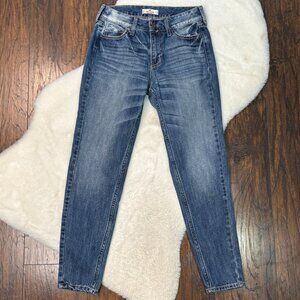 Hollister Jeans 0 Boyfriend Medium Wash Denim Women's‎